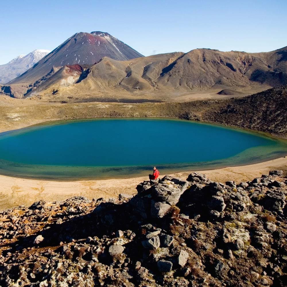 Blue Lake, Tongariro National Park — New Zealand, Oceania