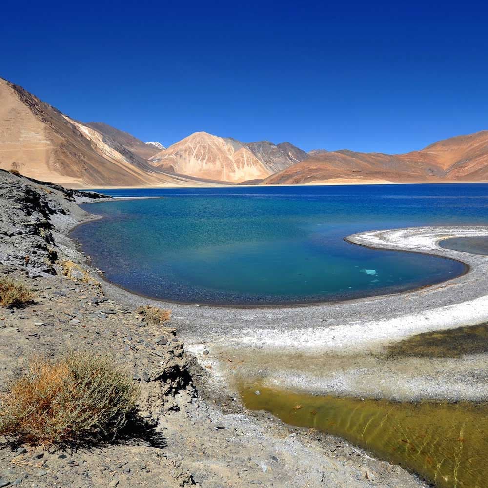 Pangong Lake — India, Asia