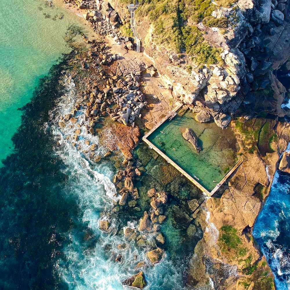 North Curl Curl Rockpool — Sydney, New South Wales, Australia, Oceania