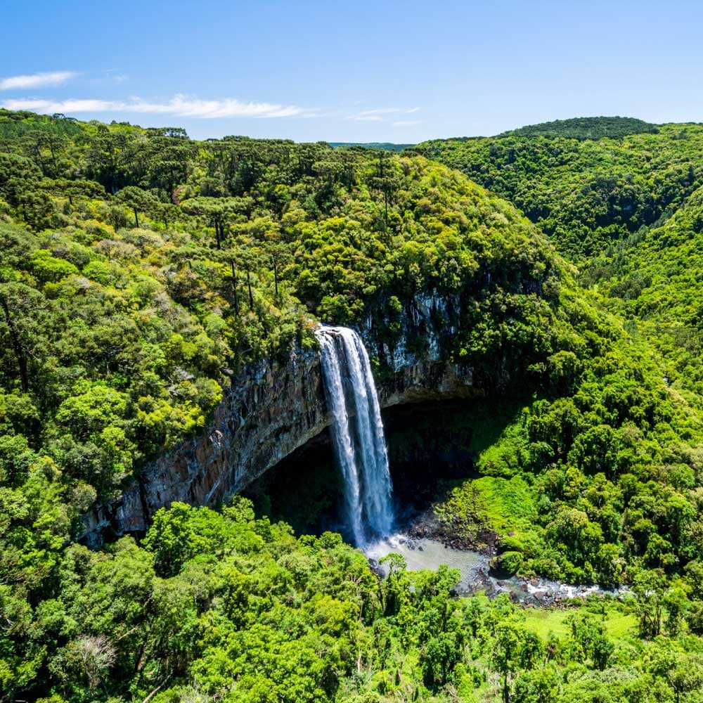 Caracol Waterfall — Brazil, South America
