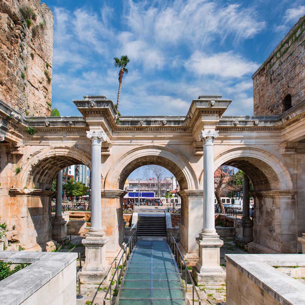 Hadrian's Gate, Antalya — Turkey, Middle East