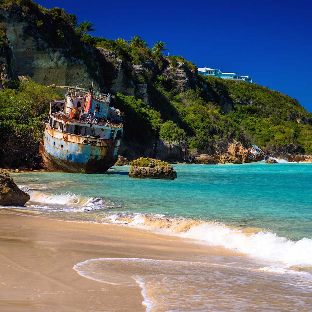 Sandy Ground — Anguilla, Caribbean