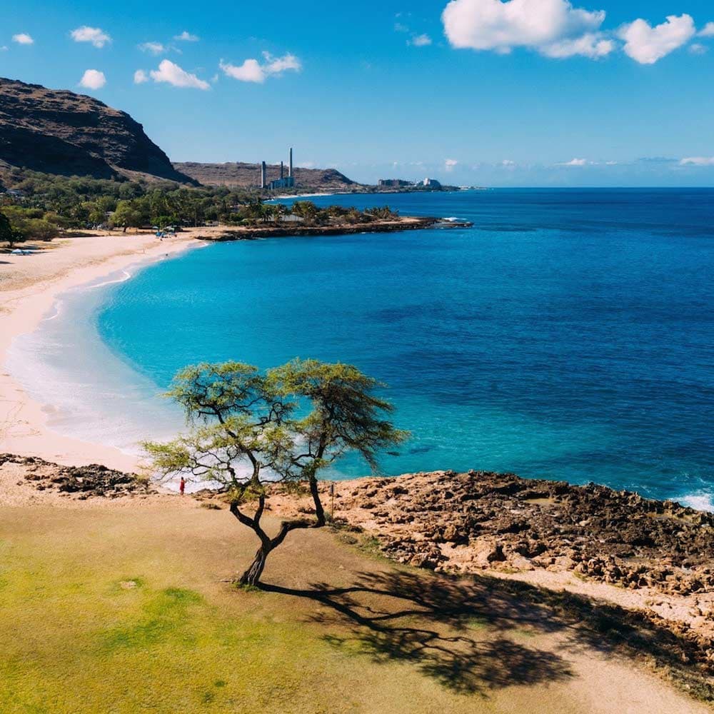 Nanakuli Beach Park, Oahu — Hawaii, United States, North America
