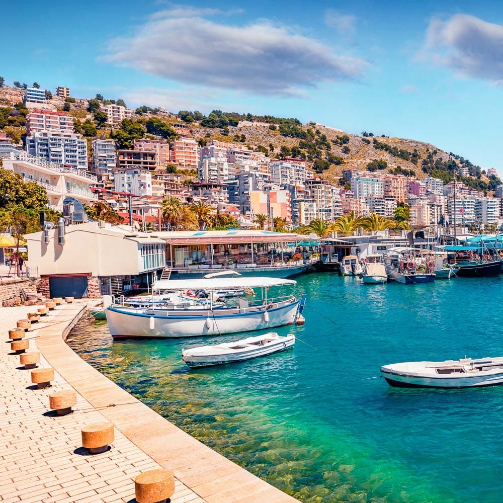 Saranda Port — Albania, Eastern Europe
