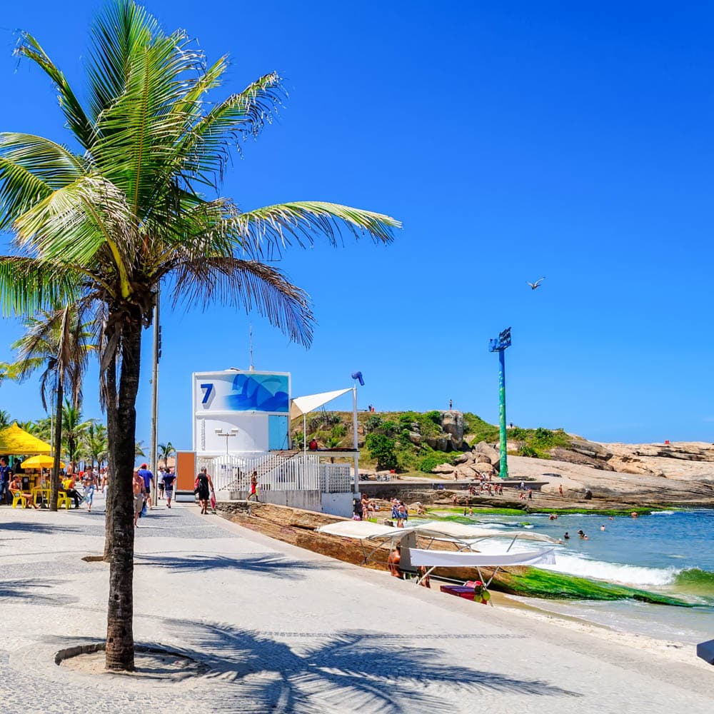 Arpoador Beach — Rio de Janeiro, Brazil, South America