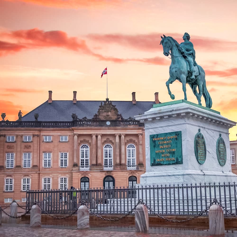 Amalienborg Palace — Copenhagen, Denmark, Scandinavia