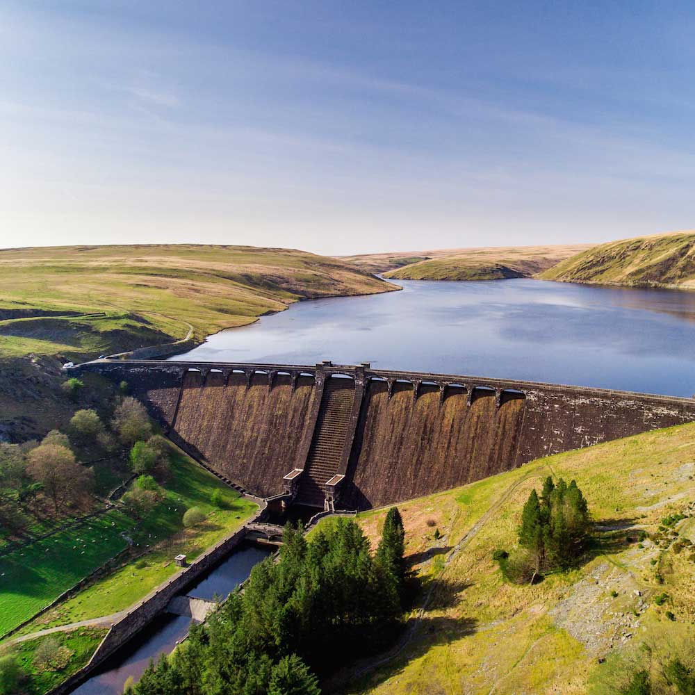Claerwen Reservoir — Wales, United Kingdom