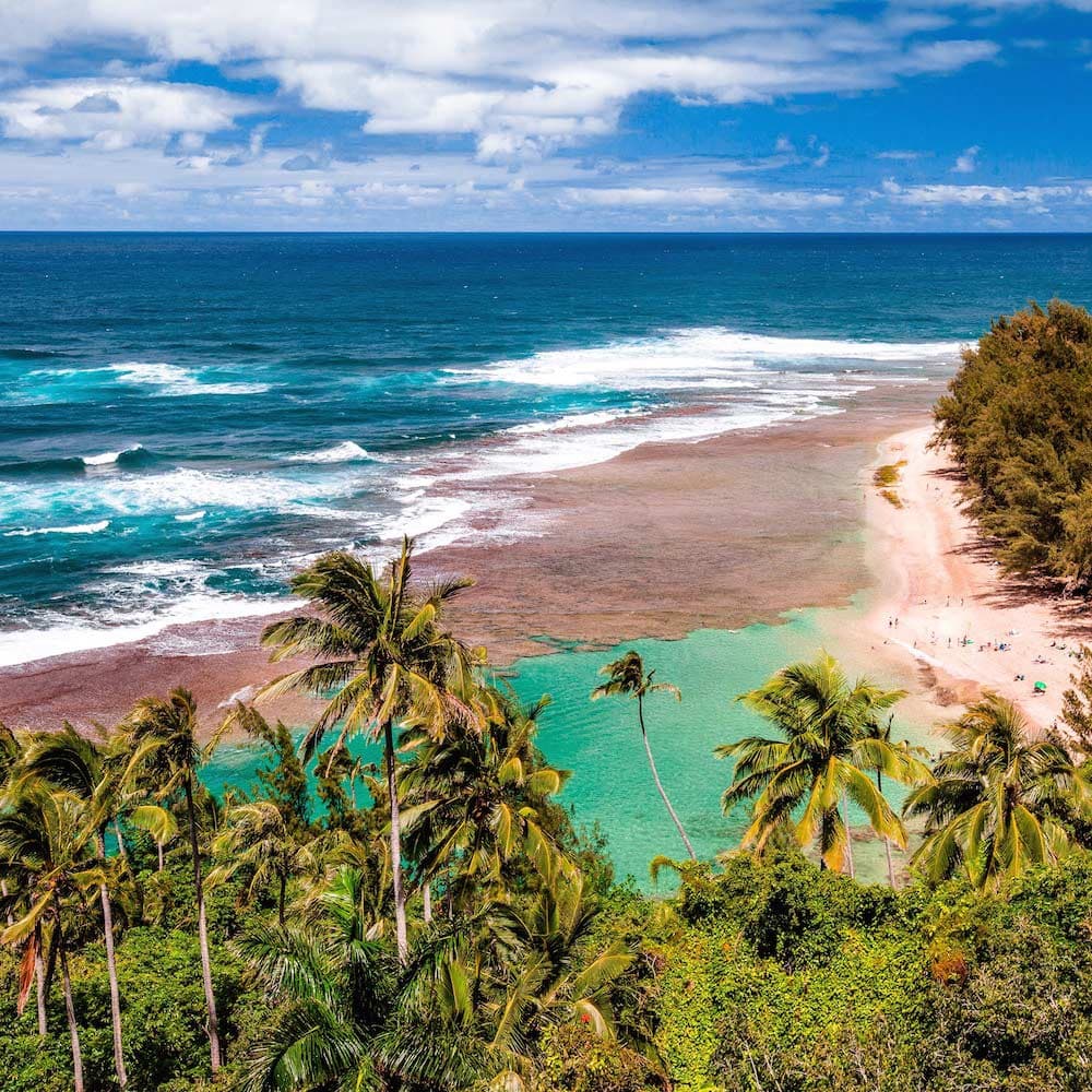 Ke'e Beach, Kauai — Hawaii, United States, North America