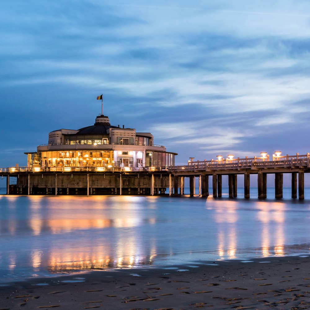 Belgium Pier — Flanders, Belgium, Western Europe
