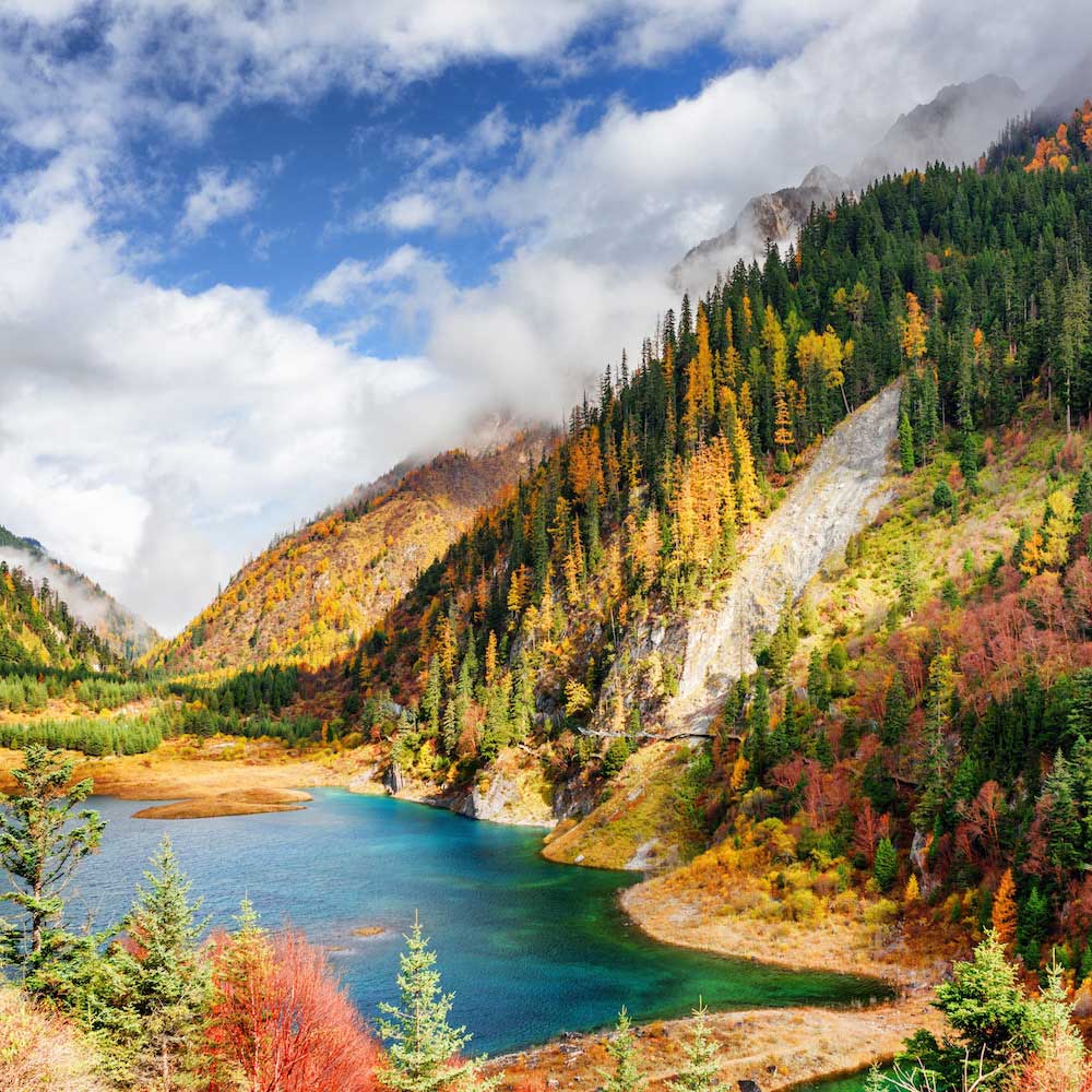 Jiuzhai Valley National Park — China, Asia