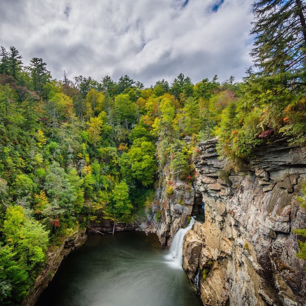 Linville Falls — North Carolina, United States, North America