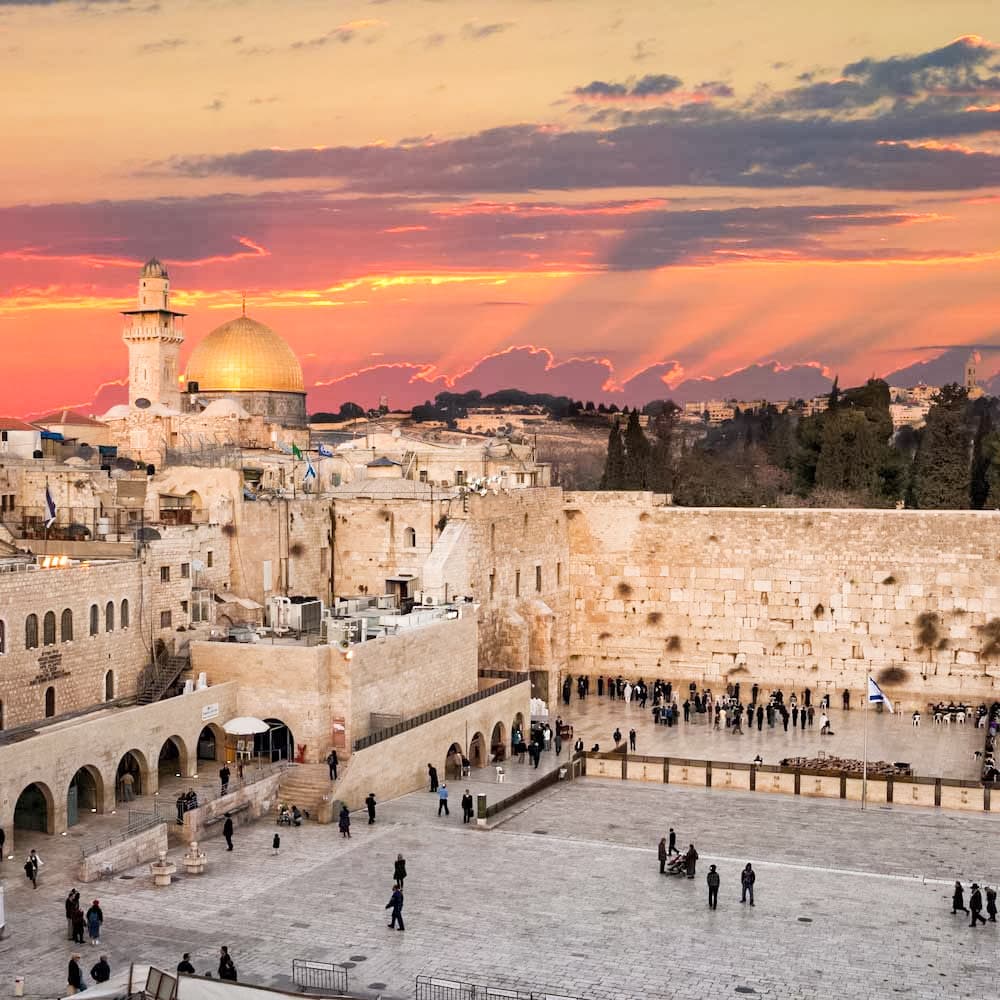 Western Wall, Jerusalem — Israel, Middle East