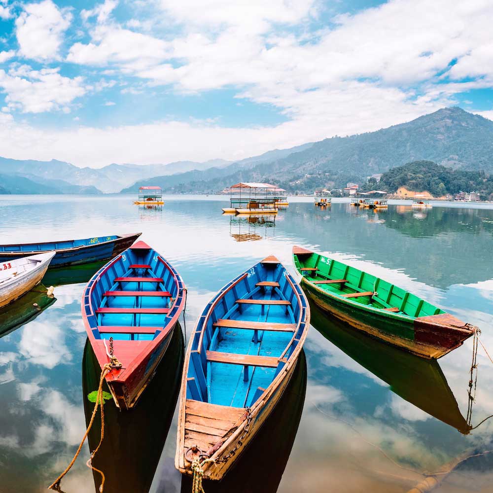 Phewa Lake — Nepal, Asia