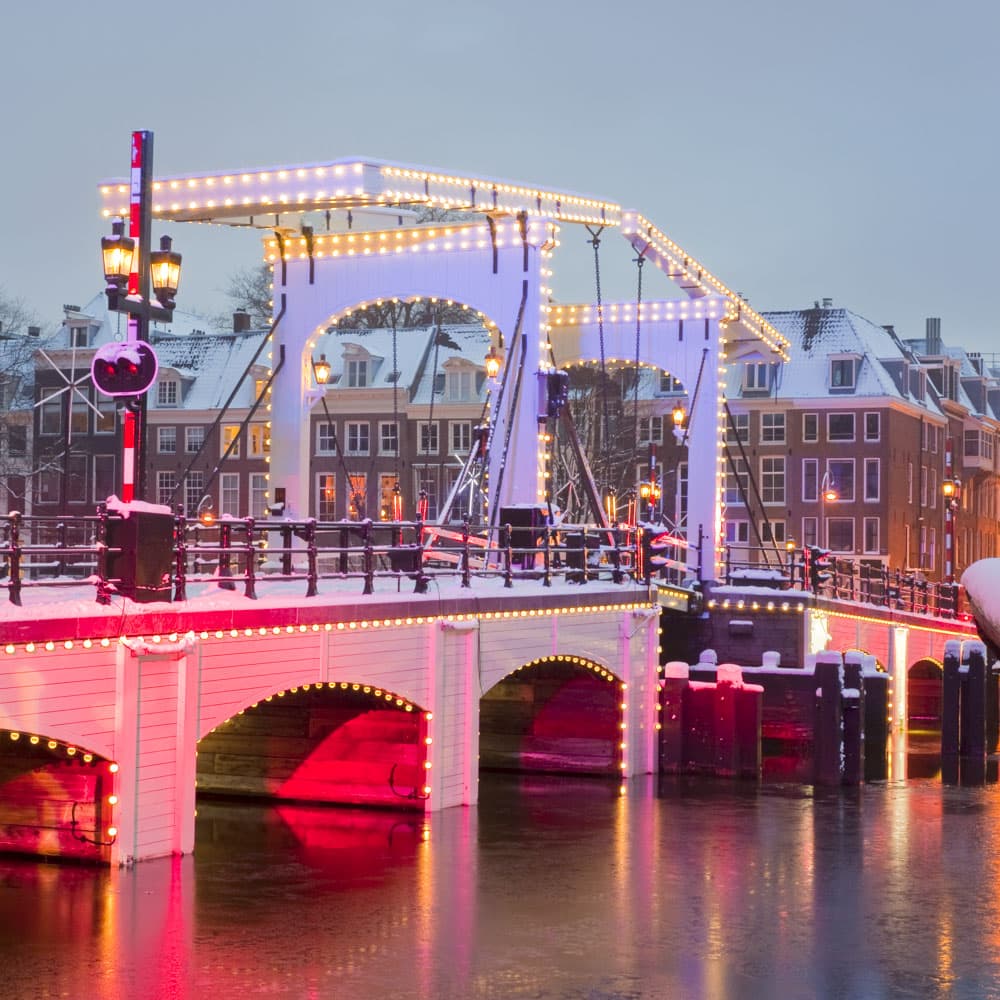 Magere Brug — Amsterdam, Netherlands, Western Europe