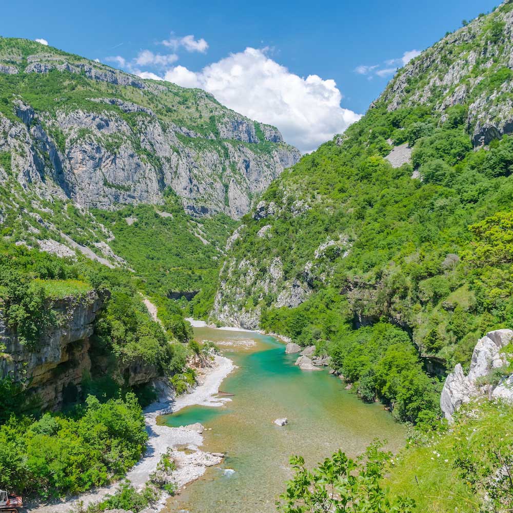 Moraca River — Montenegro, Eastern Europe