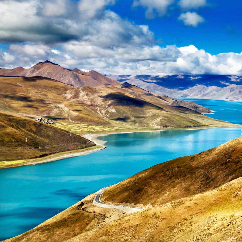 Yamdrok Lake — China, Asia