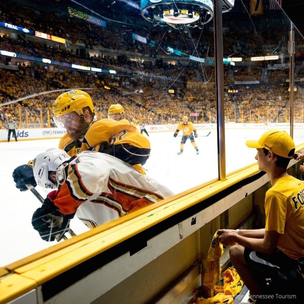 Nashville Predators at Bridgestone Arena — 