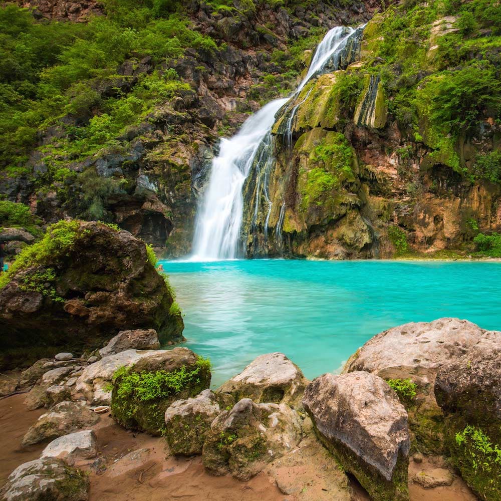 Ayn Khor Waterfalls — Oman, Middle East