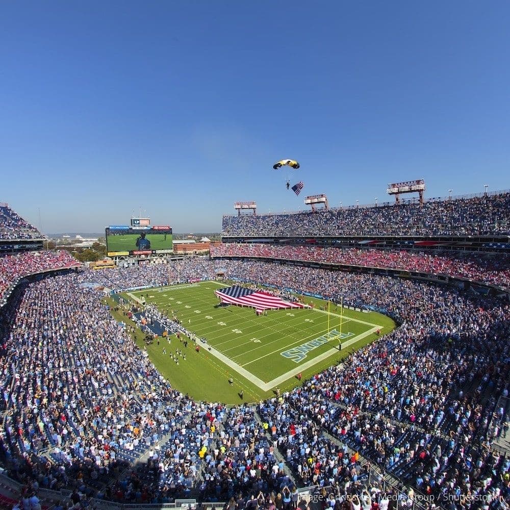 Tennessee Titans at Nissan Stadium — Nashville, Tennessee, United States, North America