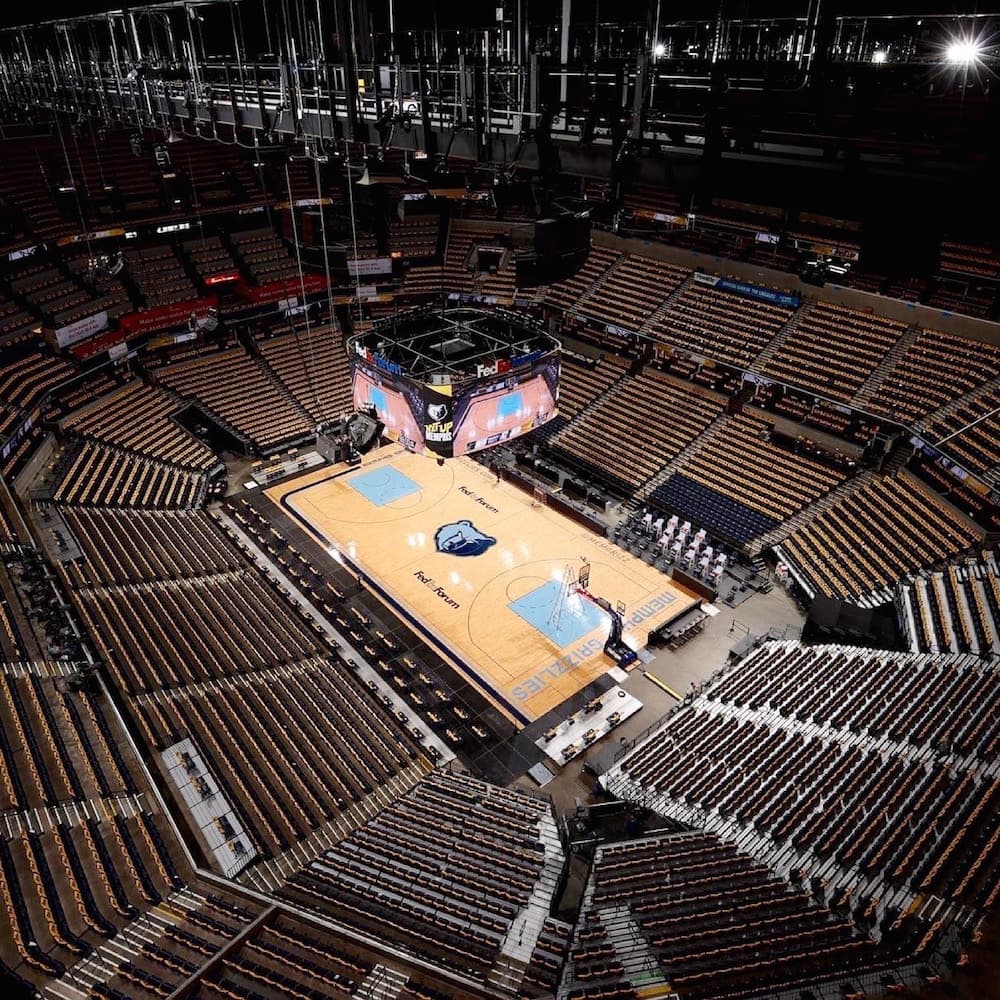 Memphis Grizzlies at FedExForum — 