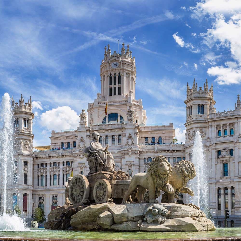 Plaza de Cibeles — Madrid, Spain, Western Europe