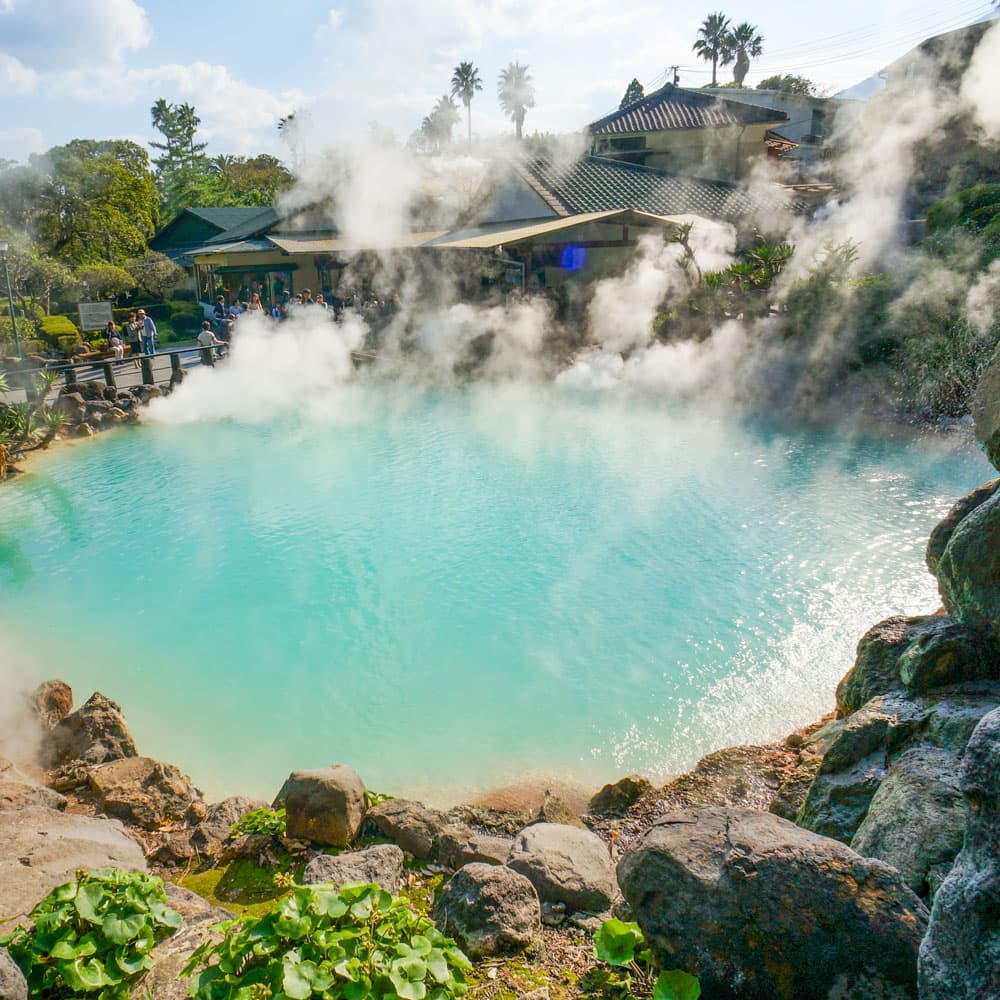 Umi Jigoku Hot Springs — Japan, Asia