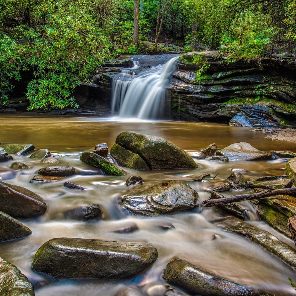 Carrick Creek Falls — South Carolina, United States, North America