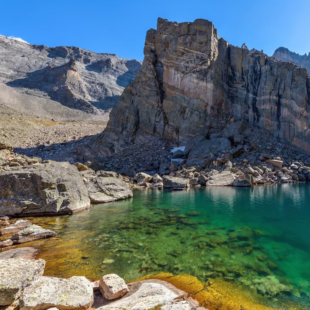 Chasm Lake — Colorado, United States, North America