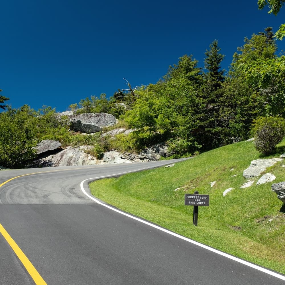Forrest Gump Curve — North Carolina, United States, North America
