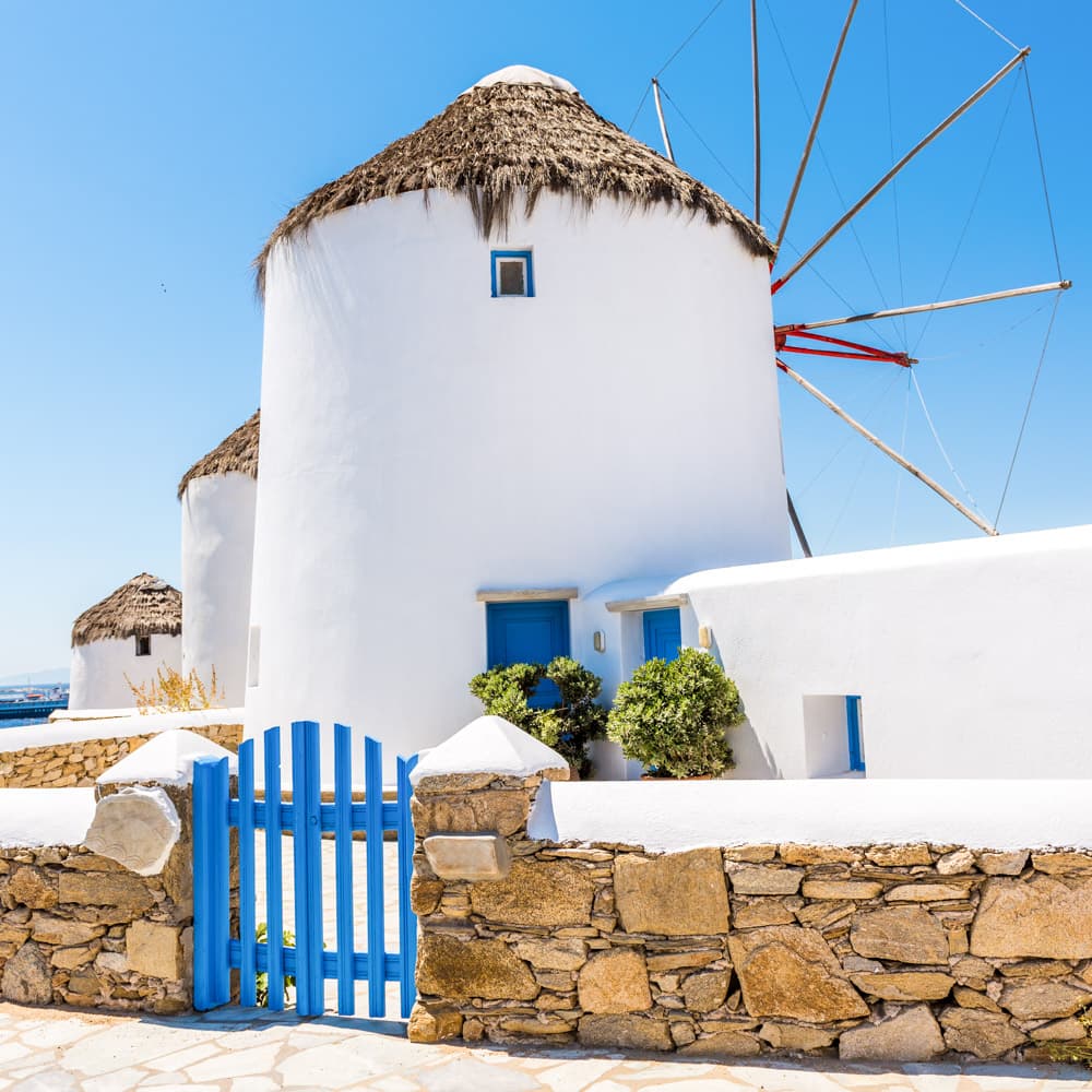 Mykonos Windmills — Mykonos, Greece, Western Europe
