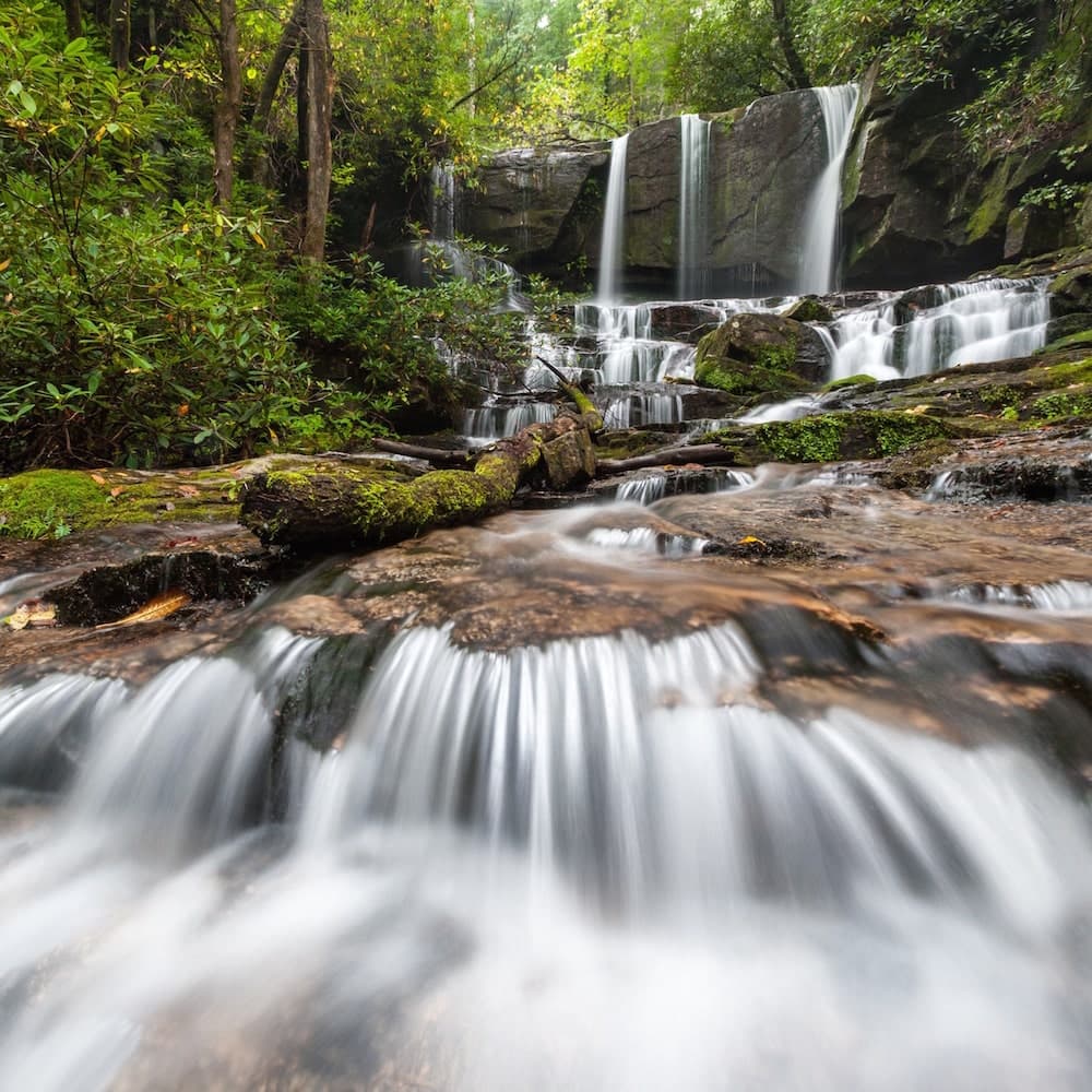 Virginia Hawkins Falls — South Carolina, United States, North America