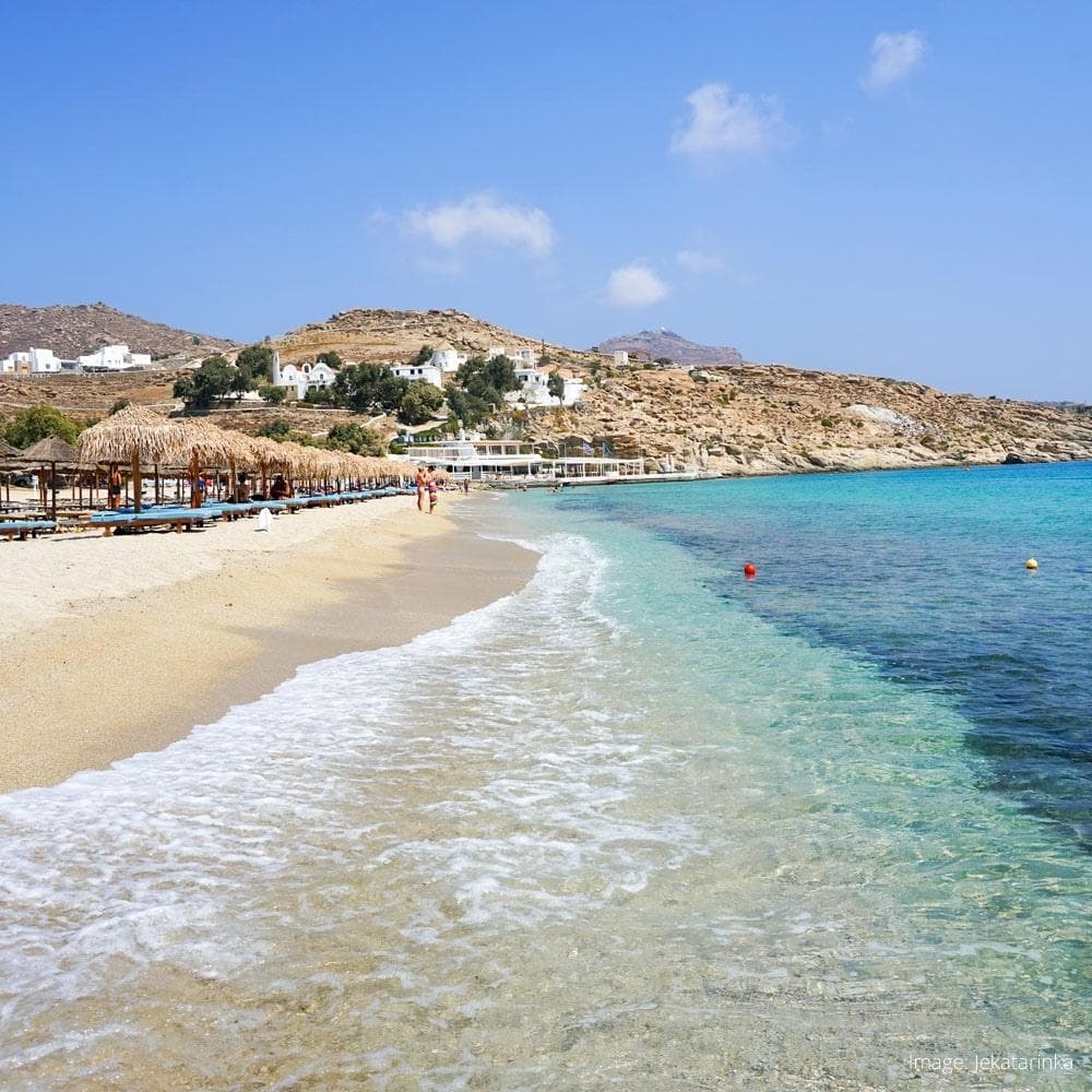 Kalafatis Beach — Mykonos, Greece, Western Europe