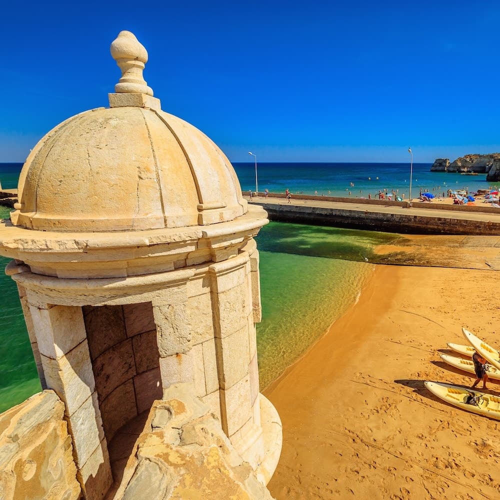 Fort of Ponta da Bandeira — The Algarve, Portugal, Western Europe