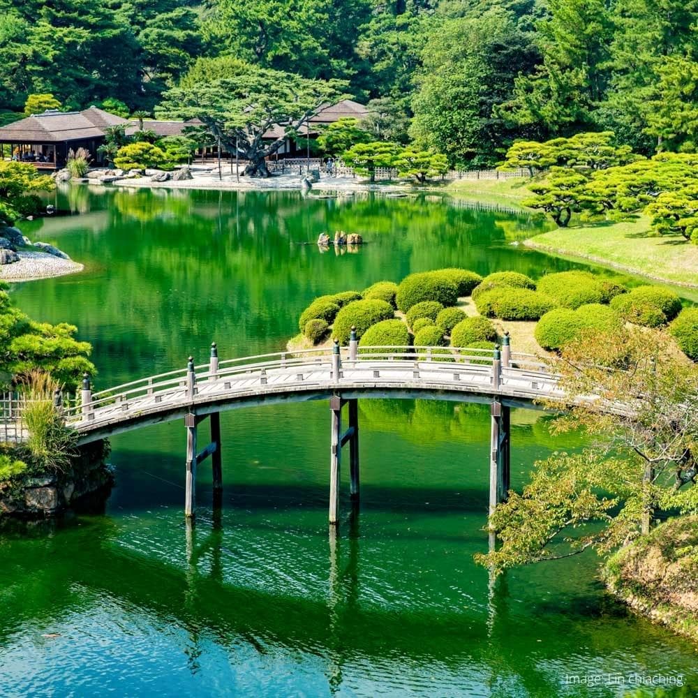 Ritsurin Garden, Takamatsu — Japan, Asia