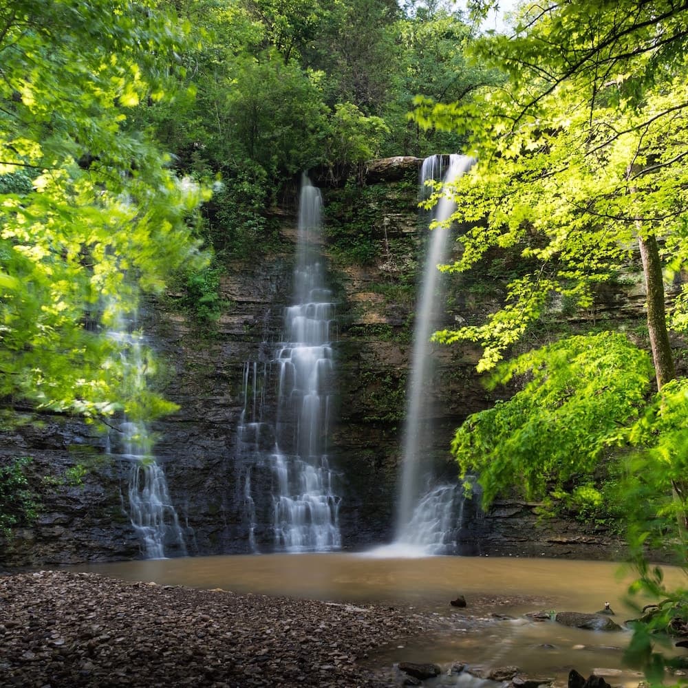 Twin Falls — Arkansas, United States, North America