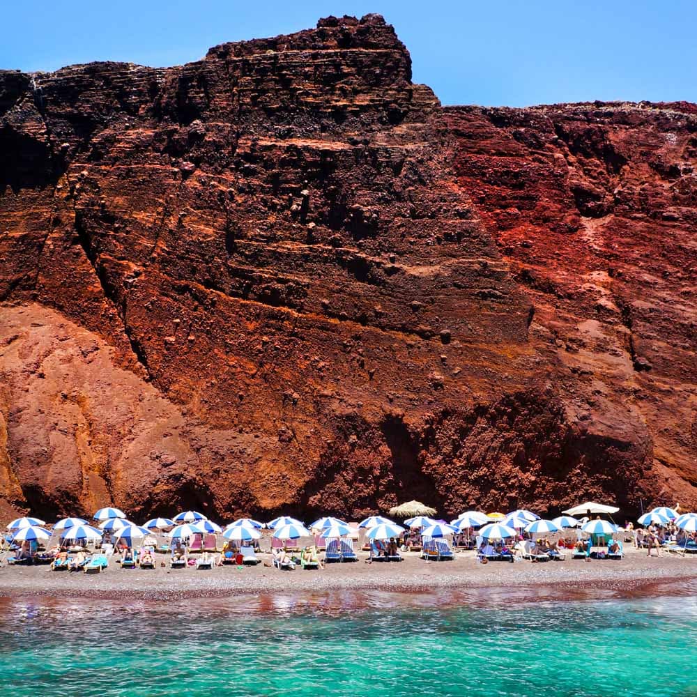 Red Beach — Santorini, Greece, Western Europe