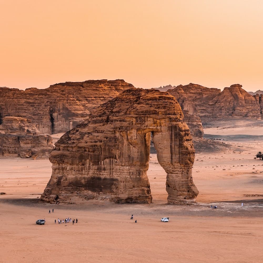 Elephant Rock — Saudi Arabia, Middle East