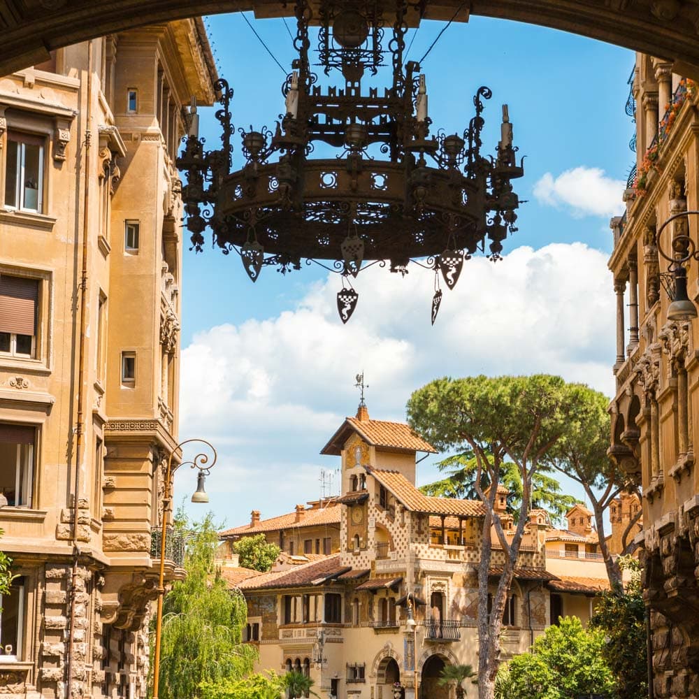 Coppede Quarter — Rome, Italy, Western Europe