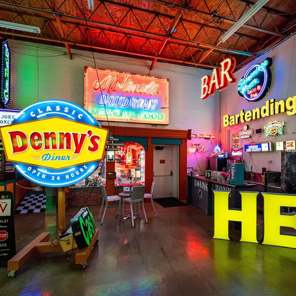 Ignite Sign Art Museum — Tucson, Southern Arizona, Arizona, United States, North America
