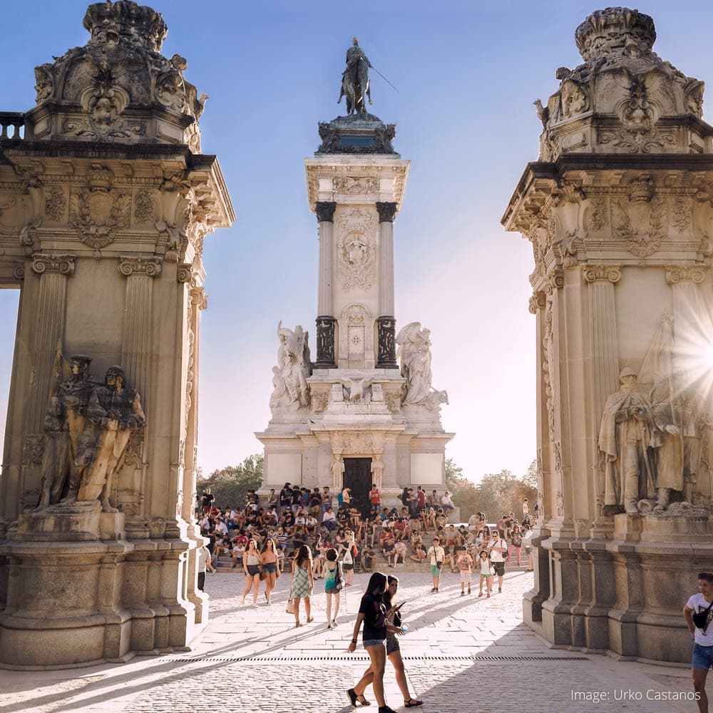 El Retiro Park — Madrid, Spain, Western Europe