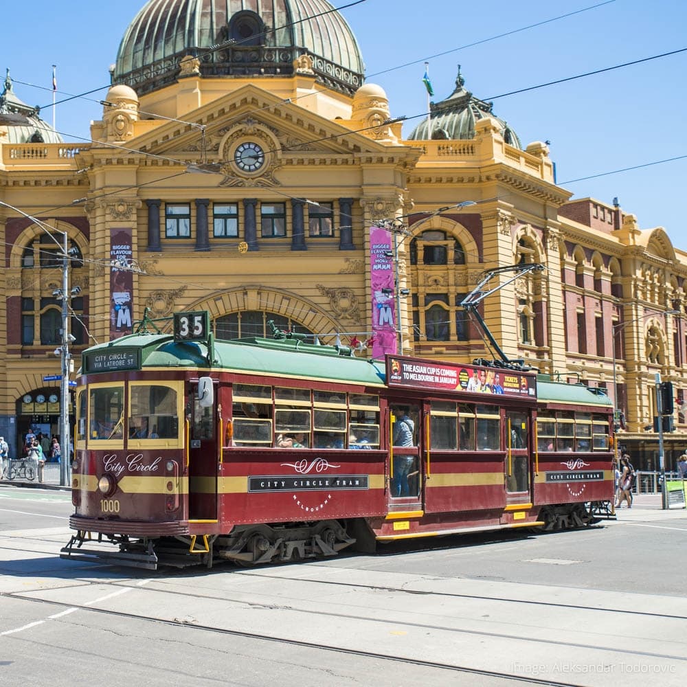 City Circle Tram — Melbourne, Victoria, Australia, Oceania