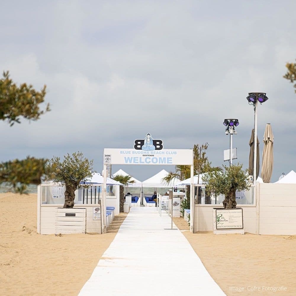 Blue Buddha Beachclub, Oostende — 