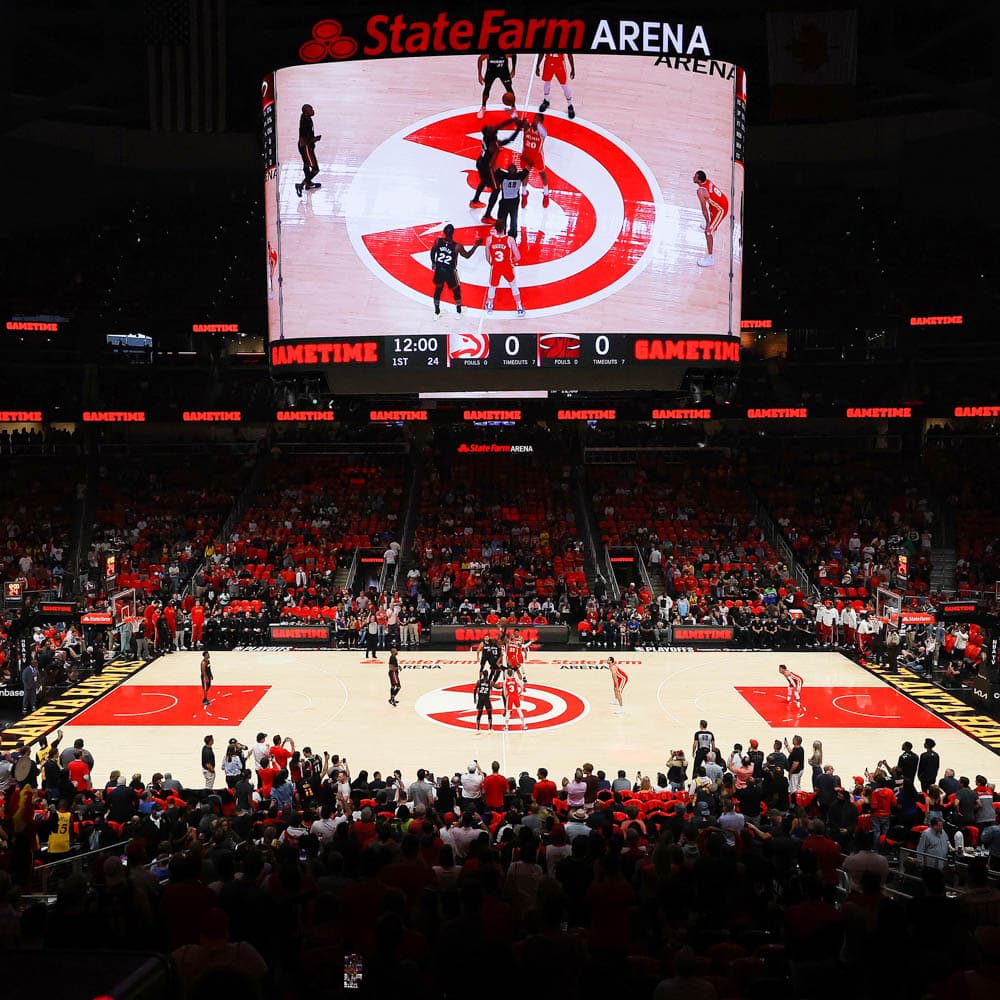 Atlanta Hawks at State Farm Arena — 