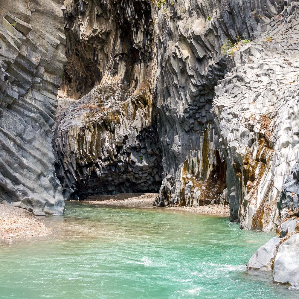 Gole Alcantara Botanical and Geological Park — Sicily, Italy, Western Europe