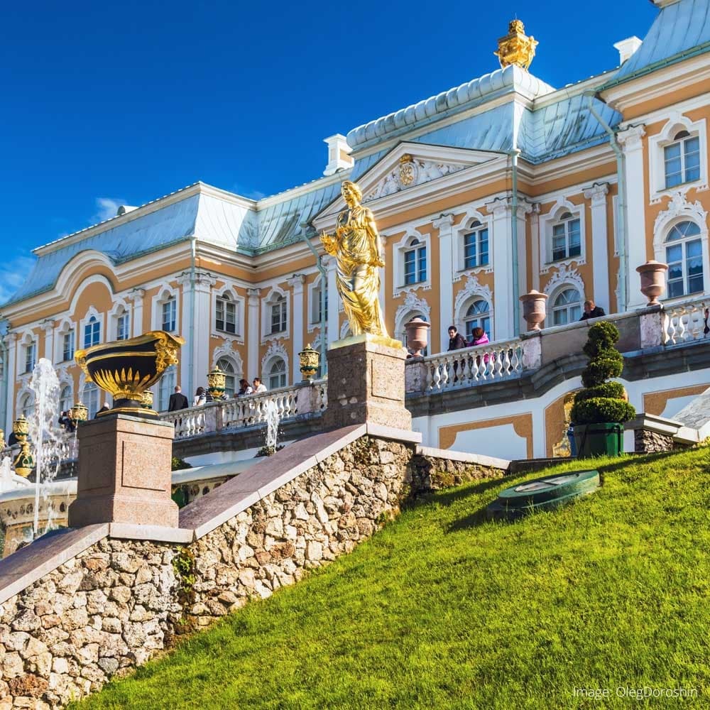 Grand Peterhof Palace — Saint Petersburg, Russia, Eastern Europe