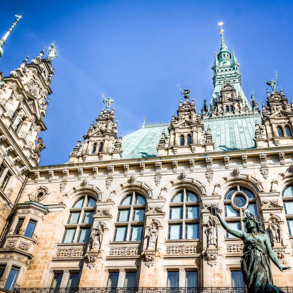 Hamburg Town Hall — Hamburg, Germany, Western Europe