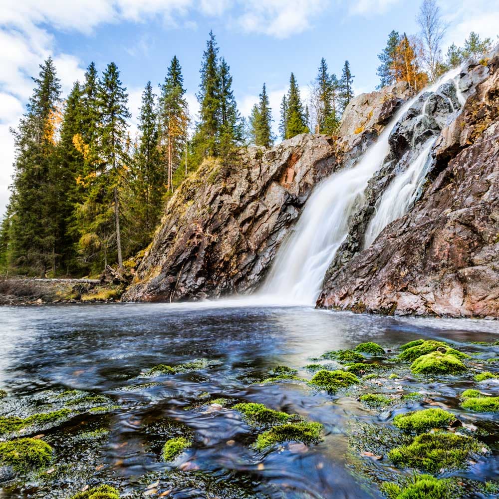 Hepoköngäs Waterfall — Finland, Scandinavia