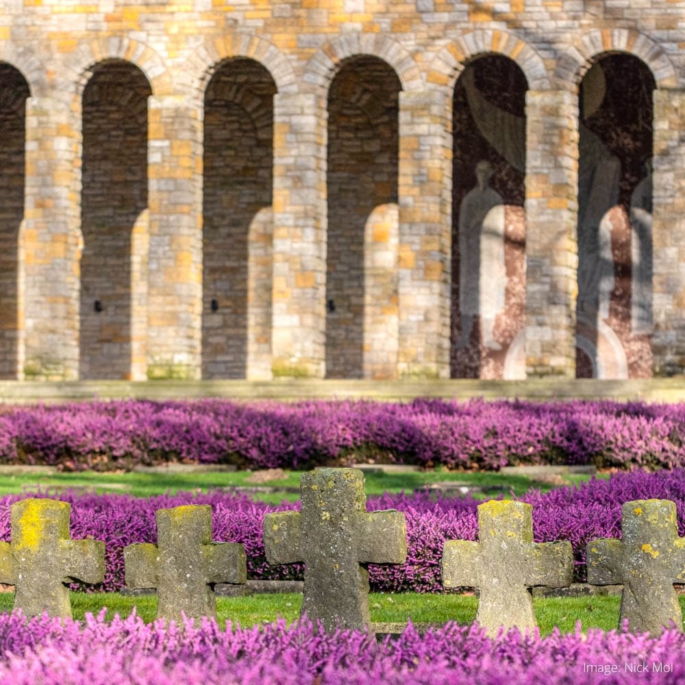 Hooglede German Military Cemetery — Flanders, Belgium, Western Europe