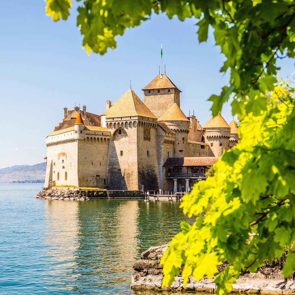 Chateau de Chillon — Switzerland, Western Europe