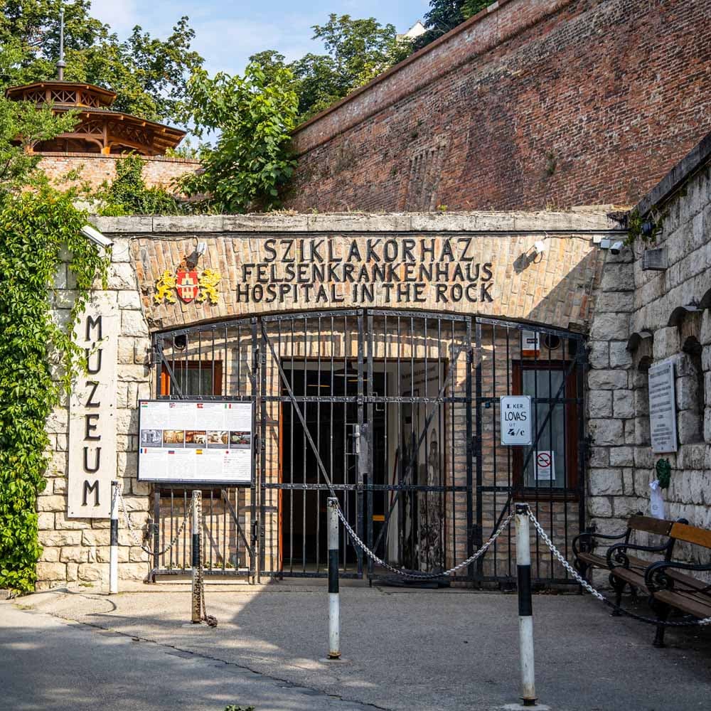 Hospital in the Rock Museum — Budapest, Hungary, Eastern Europe